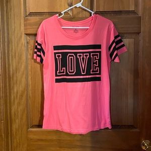 On Fire - Hot Pink Top - Size XL